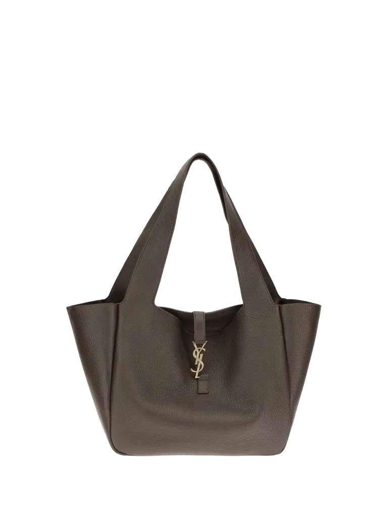 Saint Laurent Shoulder Bag — Brown