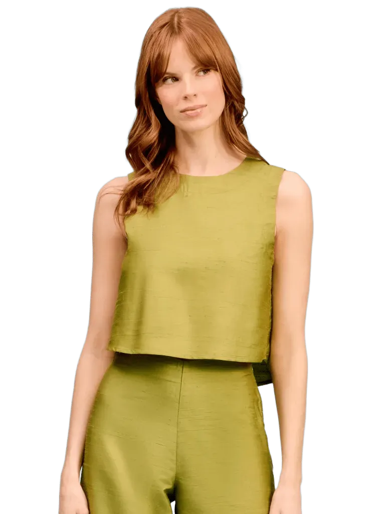 Crop Top in Fir