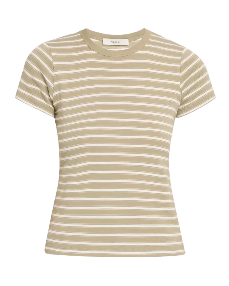Stripe Shrunken Tee