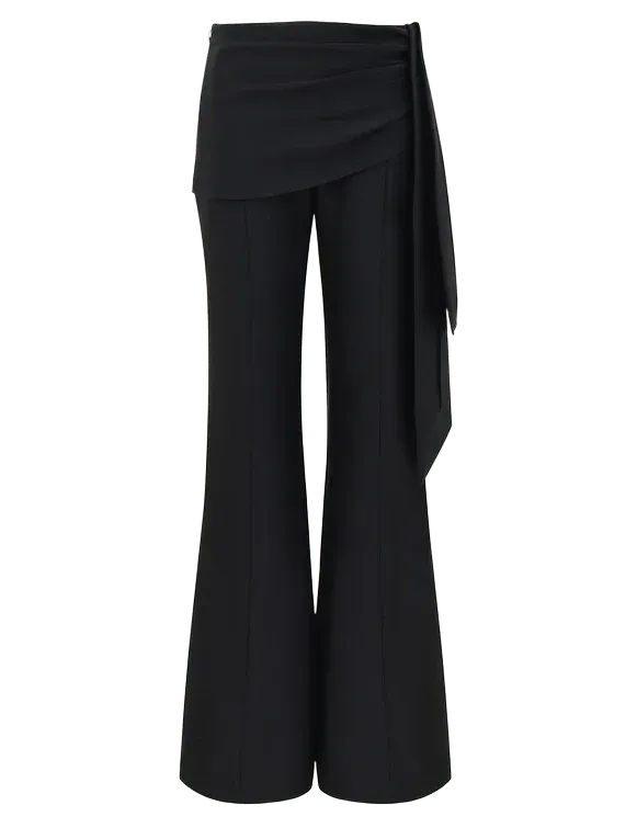 Clash Draped Flare Pant