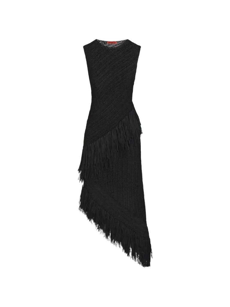 Beja crochet midi dress