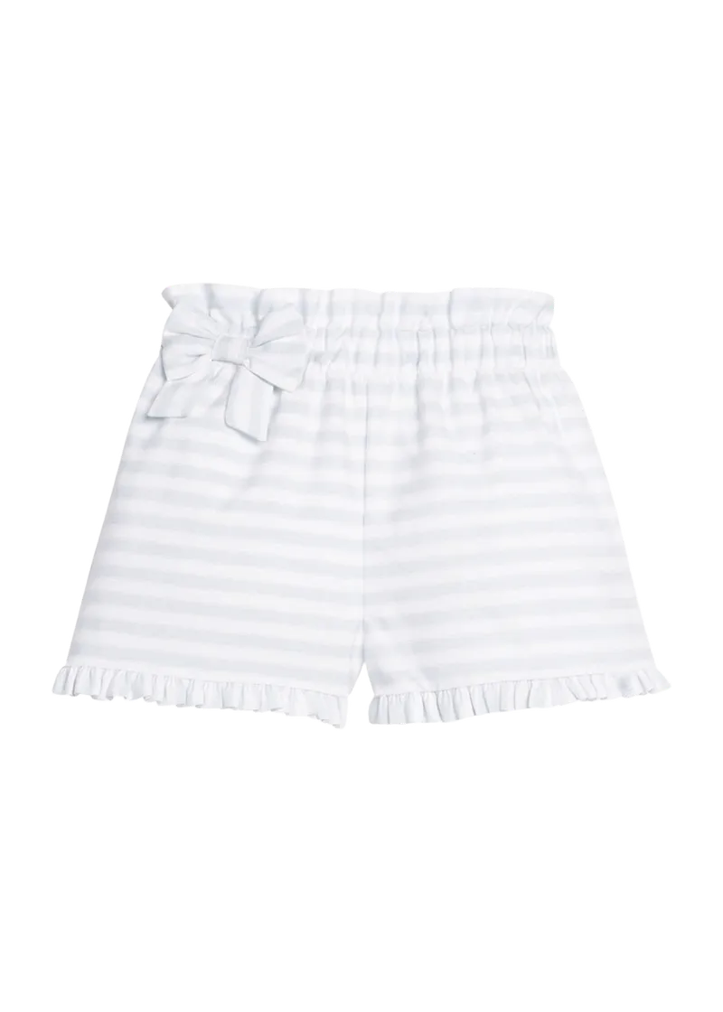 Paperbag Bow Shorts - Savannah Stripe