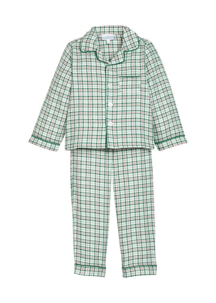 Classic Pajama Set - Mistletoe Tartan