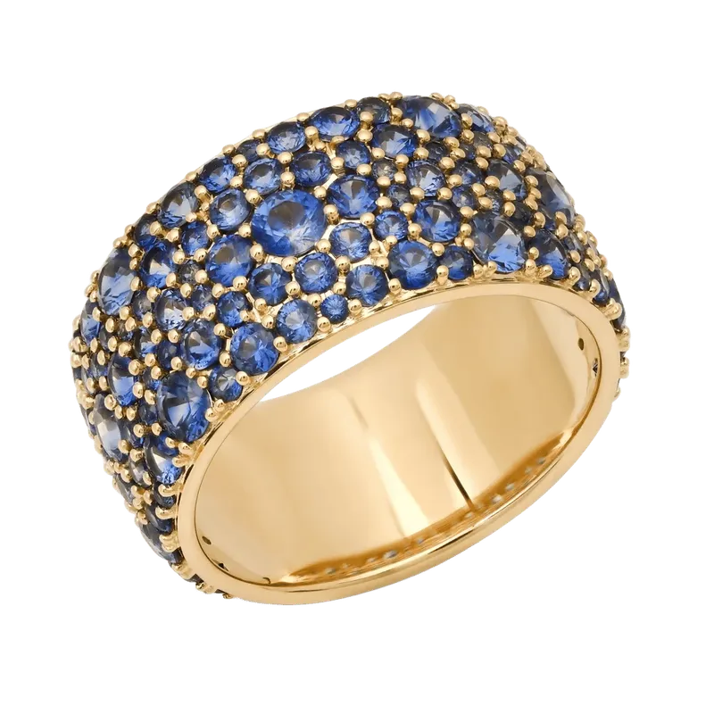 Blue Sapphire Cigar Band