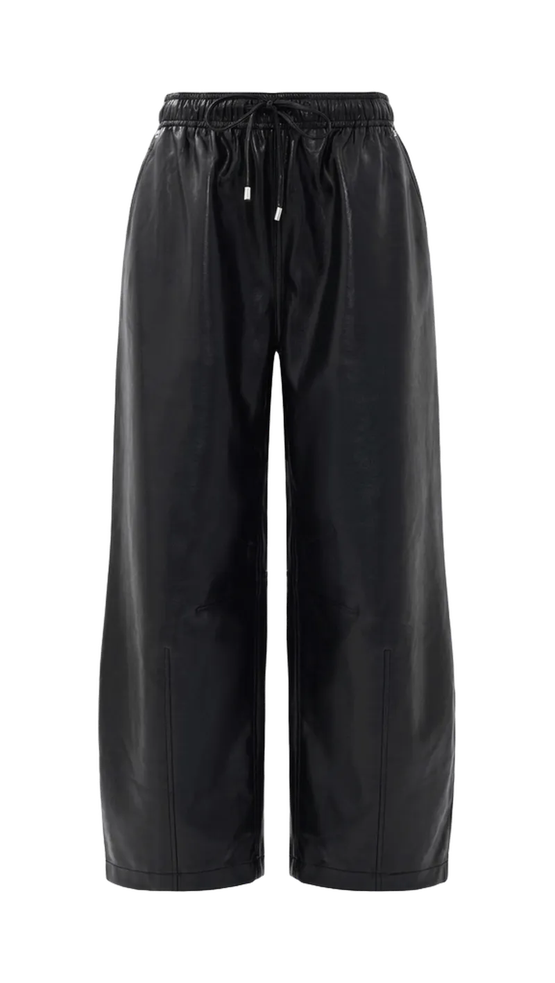 Vegan Leather Brooks Pants