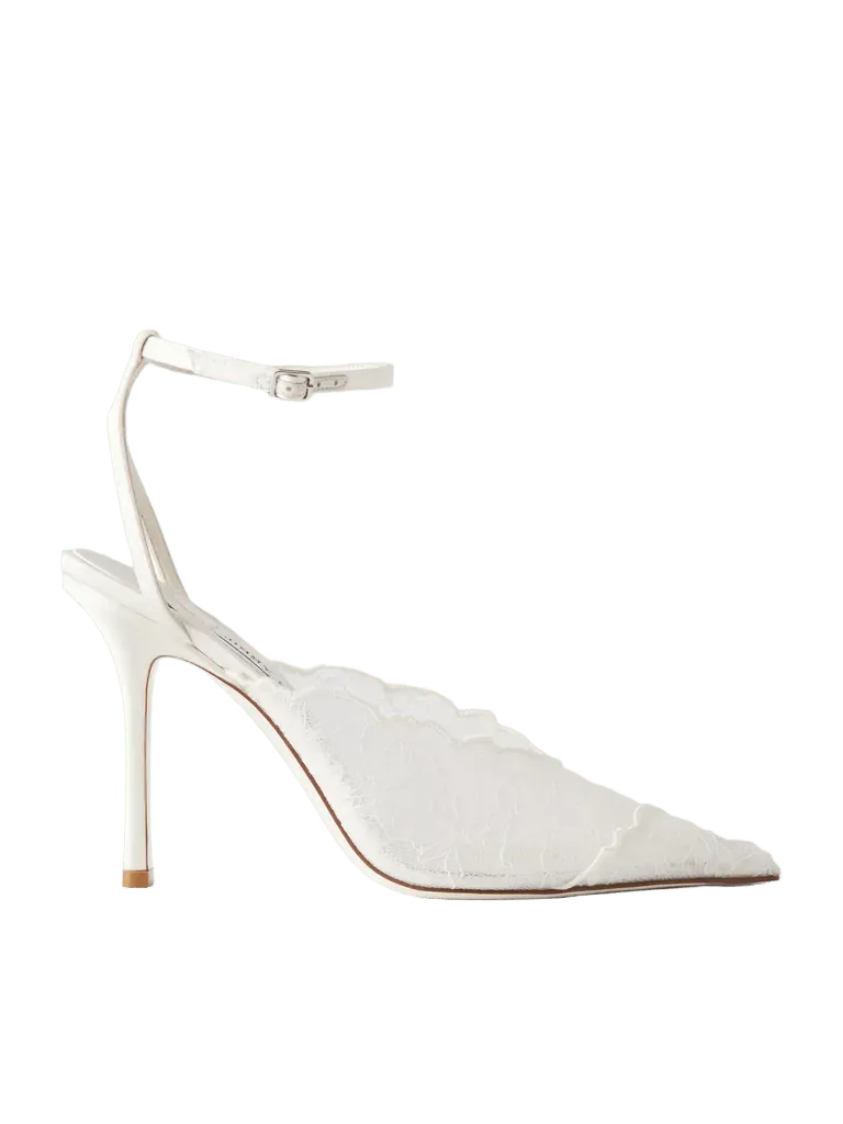 Faiz 100 lace pumps