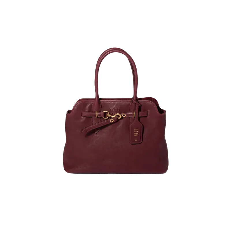 Aventure nappa leather bag