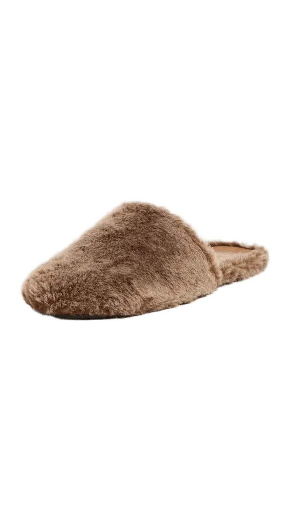 Forcola Shearling Mules