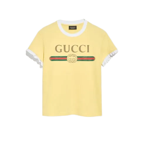 Cotton jersey T-shirt with print
