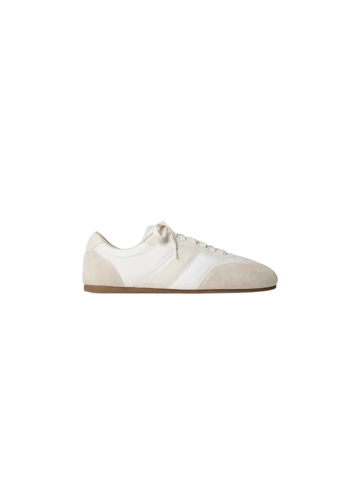 SOFT RUNNERS IN MIX NYLON NAPPA SUEDE LEATHER