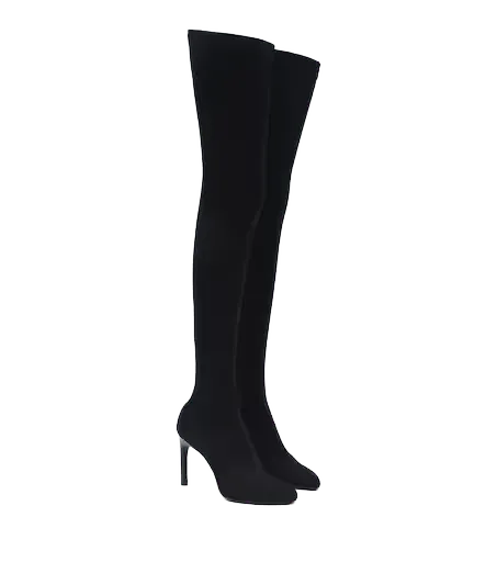 Harlow jersey over-the-knee boots