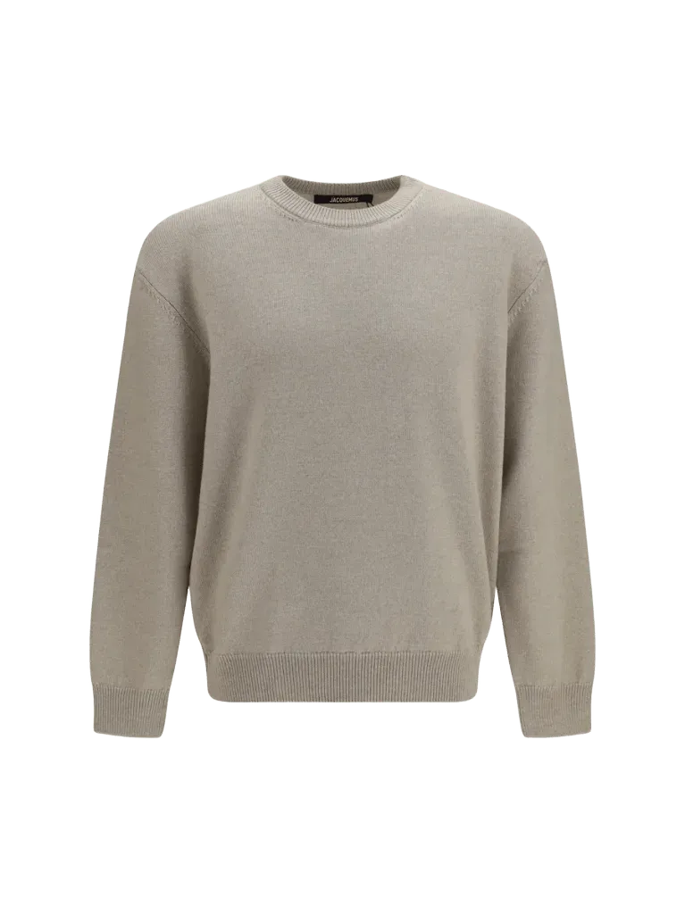 Jacquemus La Maille Moulin Sweater — Beige