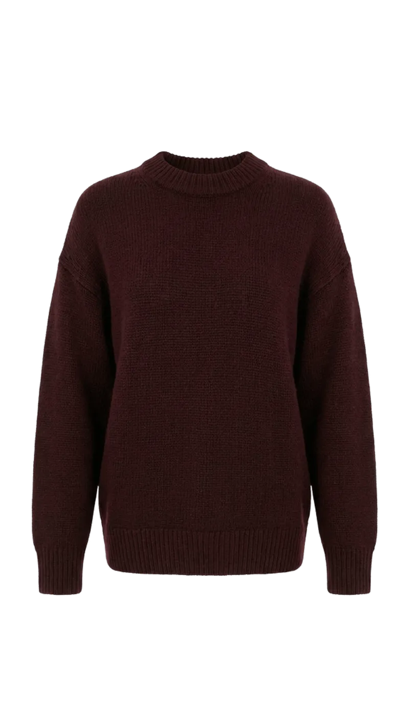 The Cashmere Signature Crew Sweater