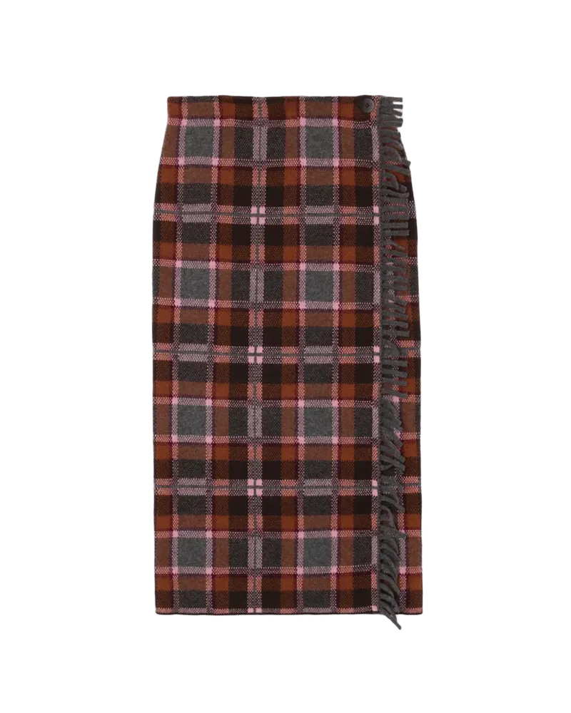 Tartan Wrap Skirt