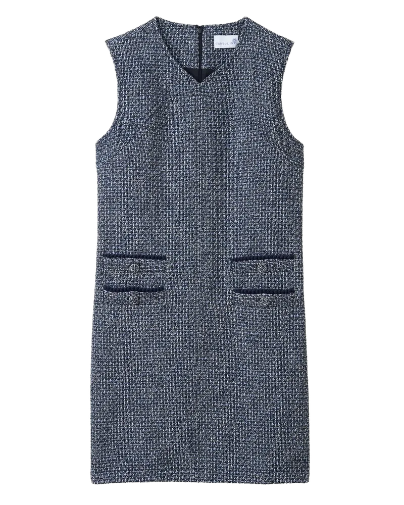 Lane Mini Dress-Gallery Blue