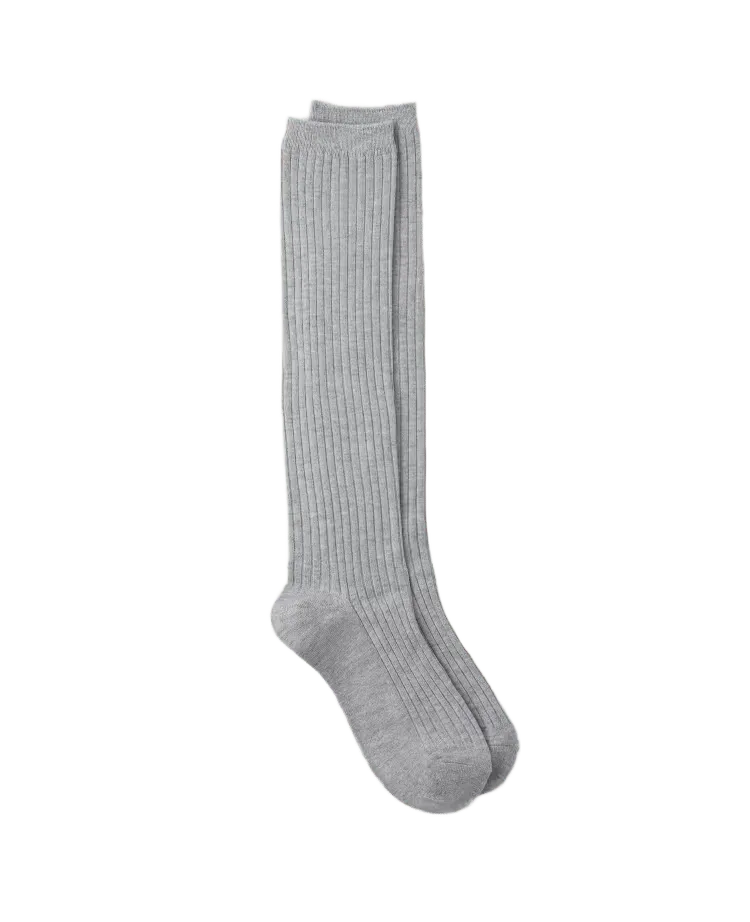 Ribbed Boot Socks