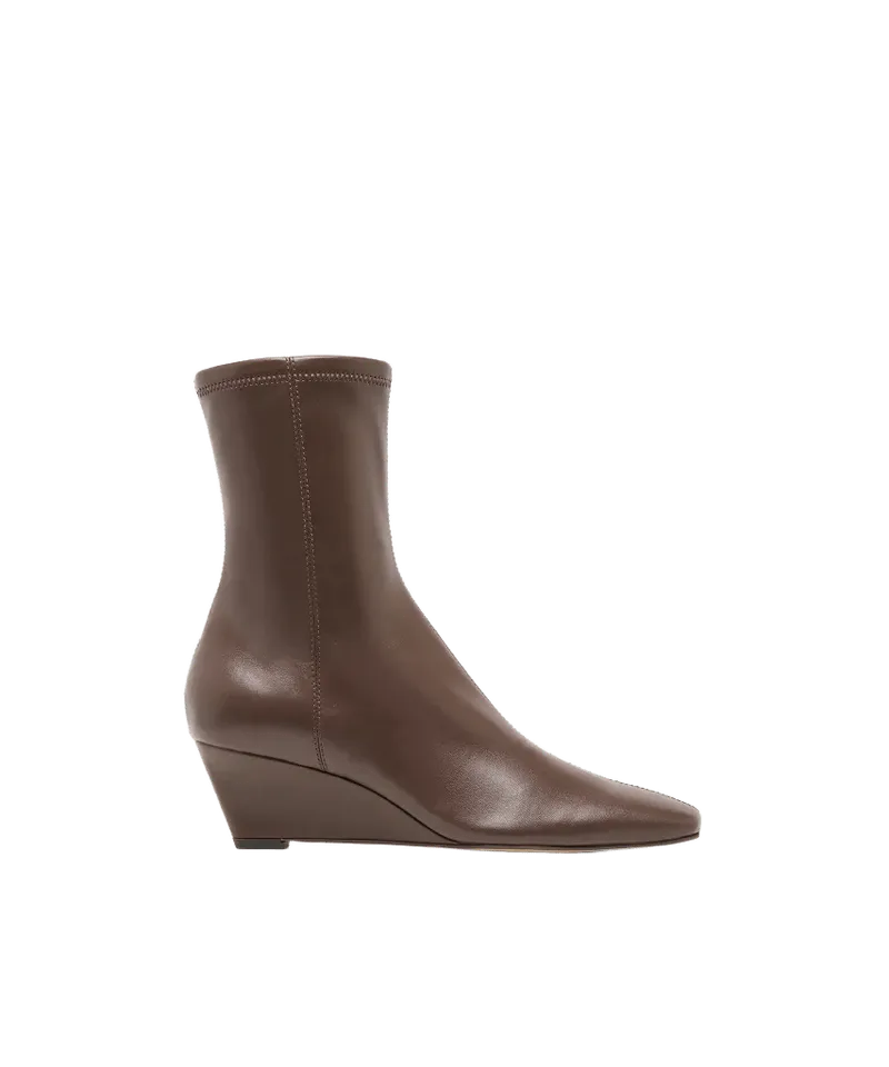 HANIE BOOTIES DK CHOCOLATE STELLA