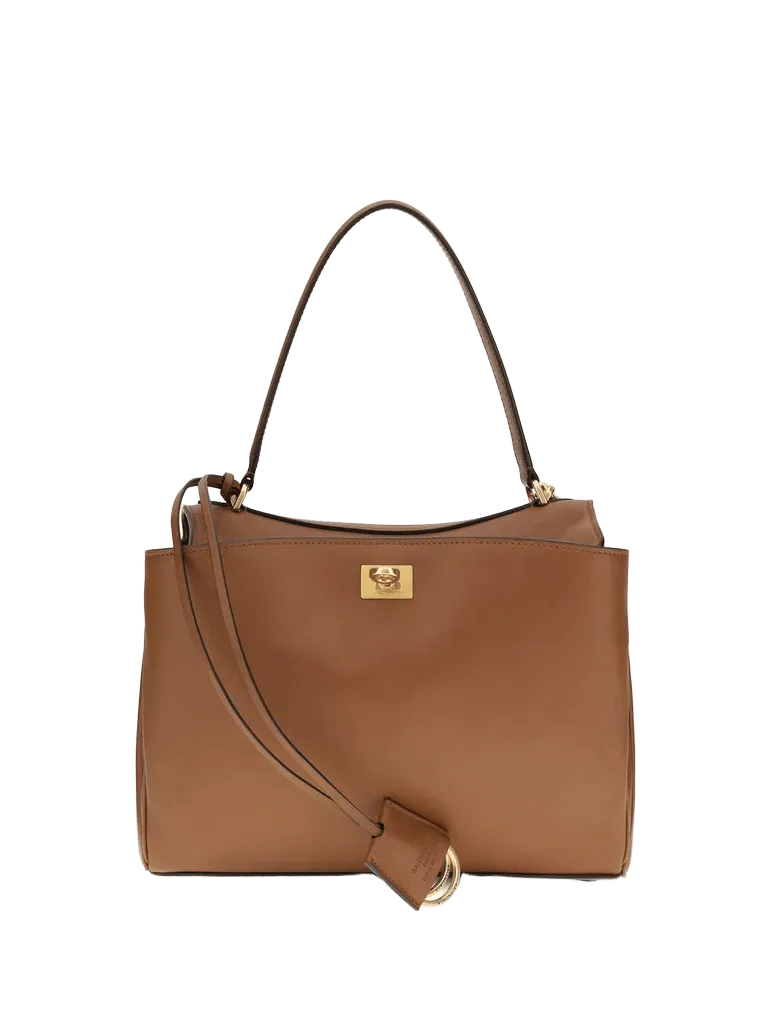 Balenciaga Rodeo Shoulder Bag — Brown