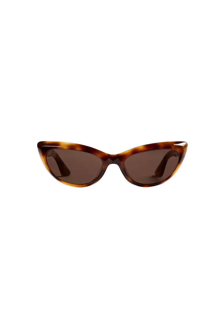 KHAITE x Oliver Peoples 1963C in Dark Mahogany and Brown