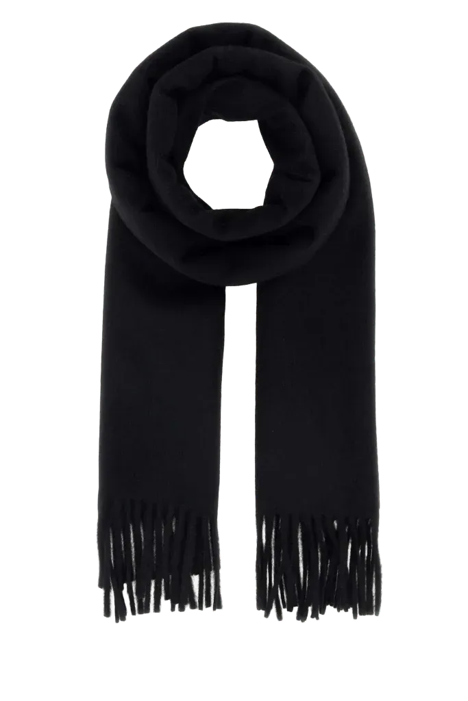 Saint Laurent Cassandre Scarf — Black
