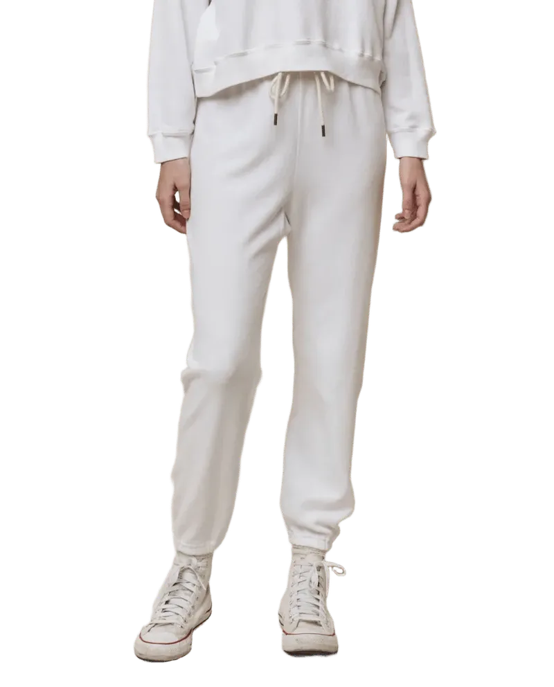 The Stadium Sweatpant. Solid -- True White