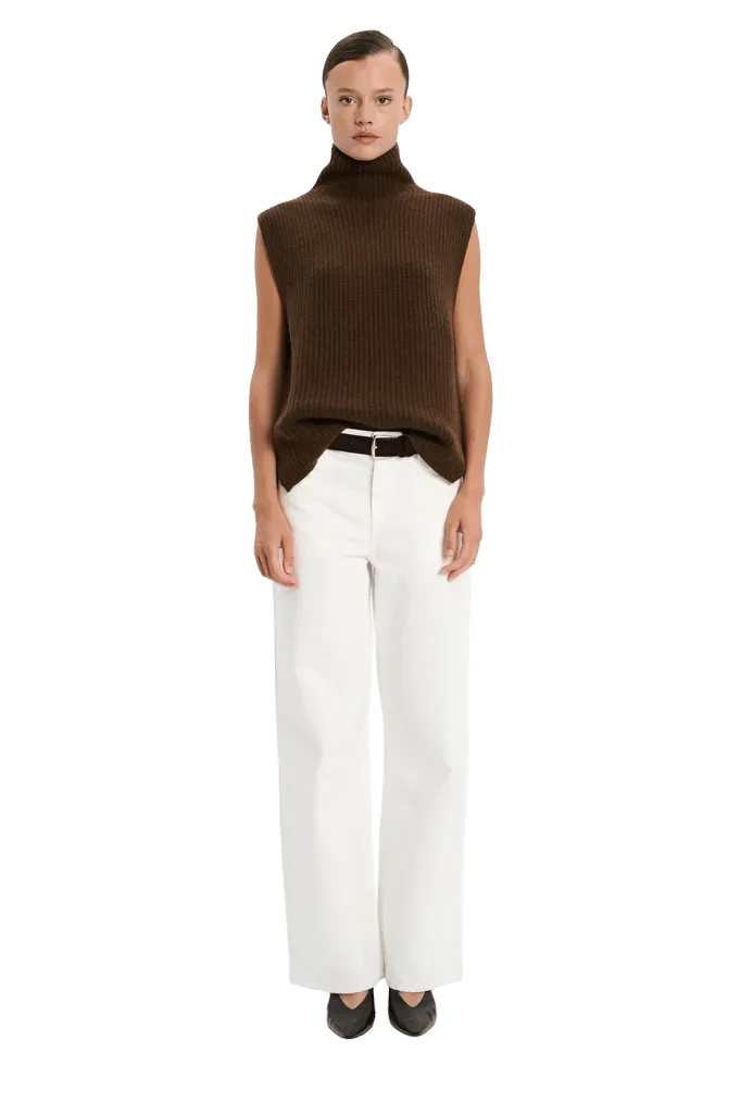 Amalfi Vest - Brown Chocolate Marl