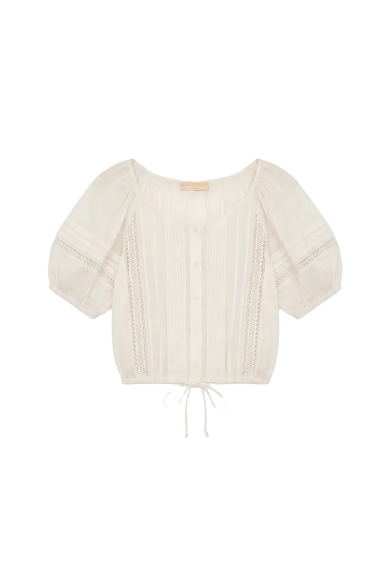 Clara Cotton Top - Pristine