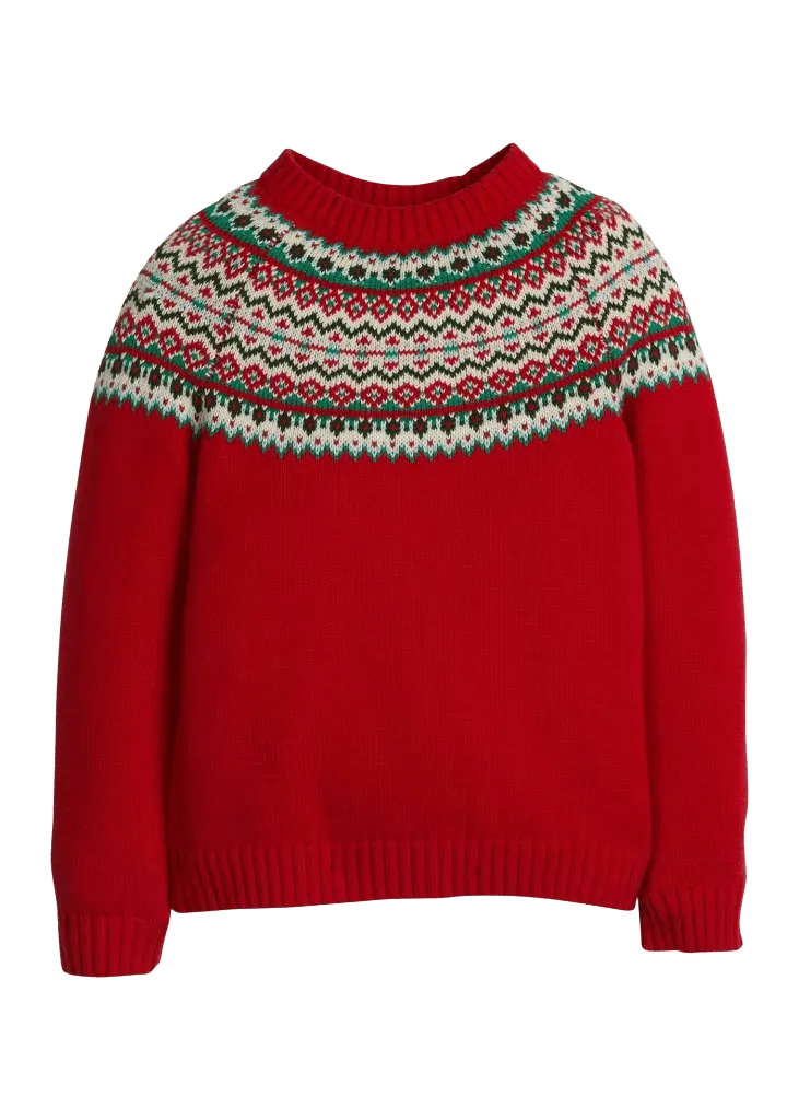 Holiday Fair Isle Sweater