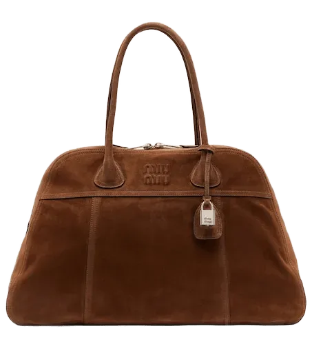 Vivant Large suede bowling bag