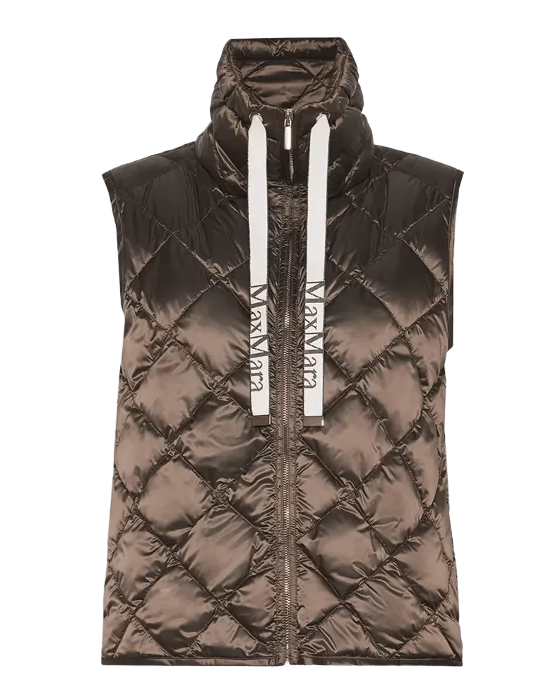 Quilted Turtleneck Gilet