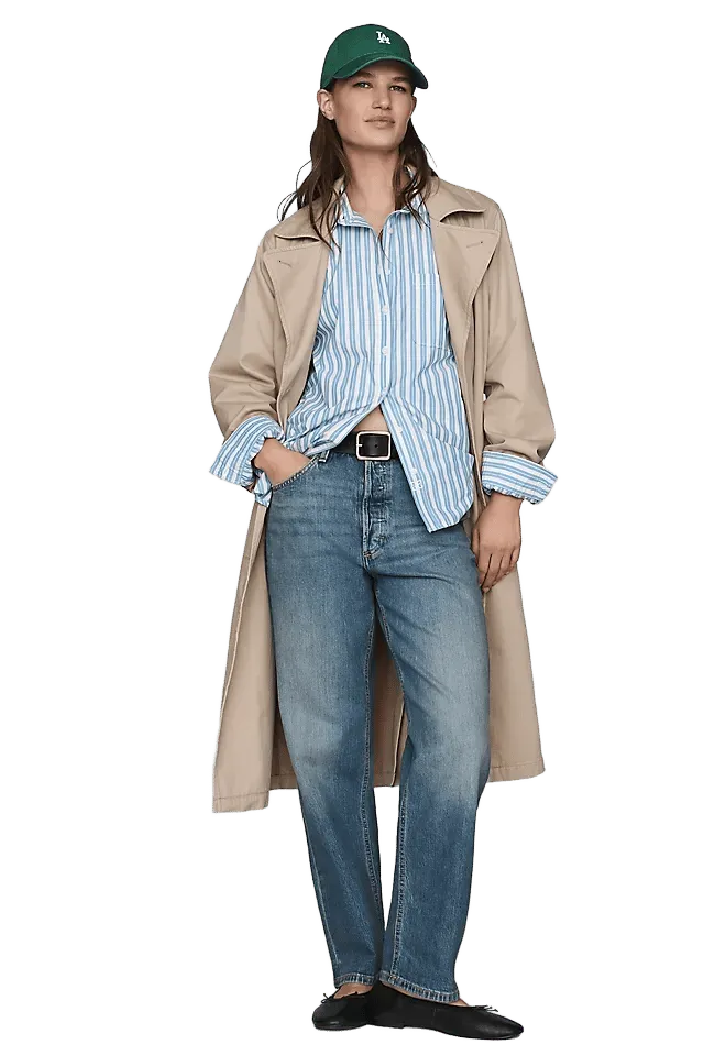 LEE High-Rise Relaxed Straight-Leg Jeans
