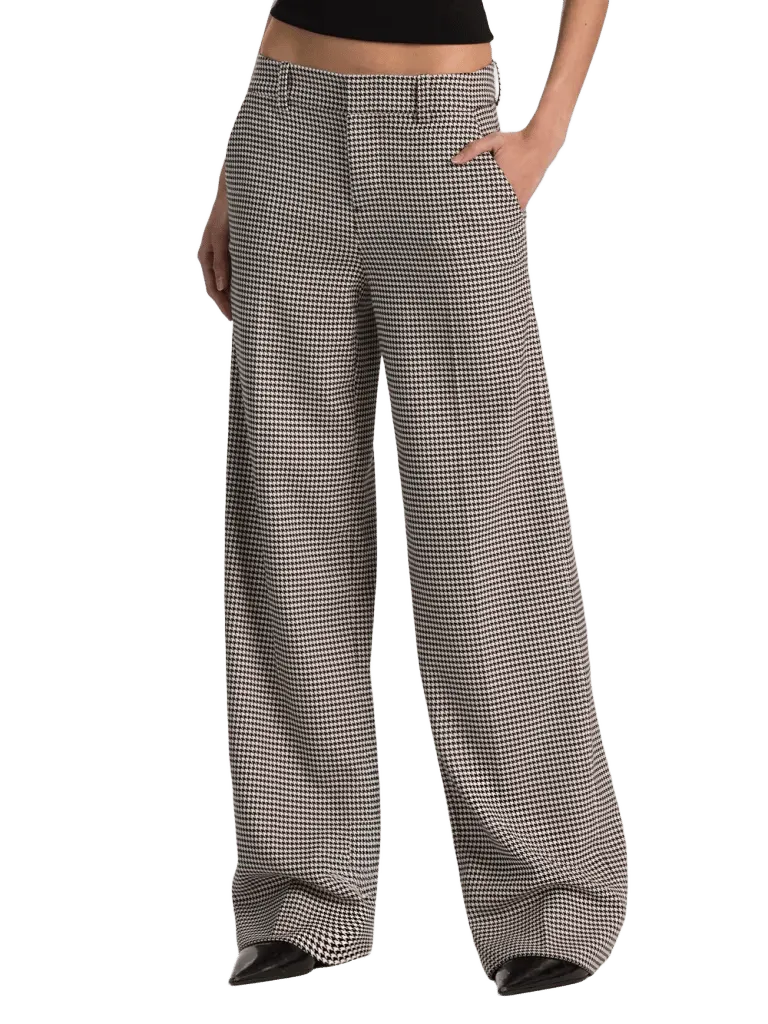 ALDEN TROUSER - BLACK/MULTI