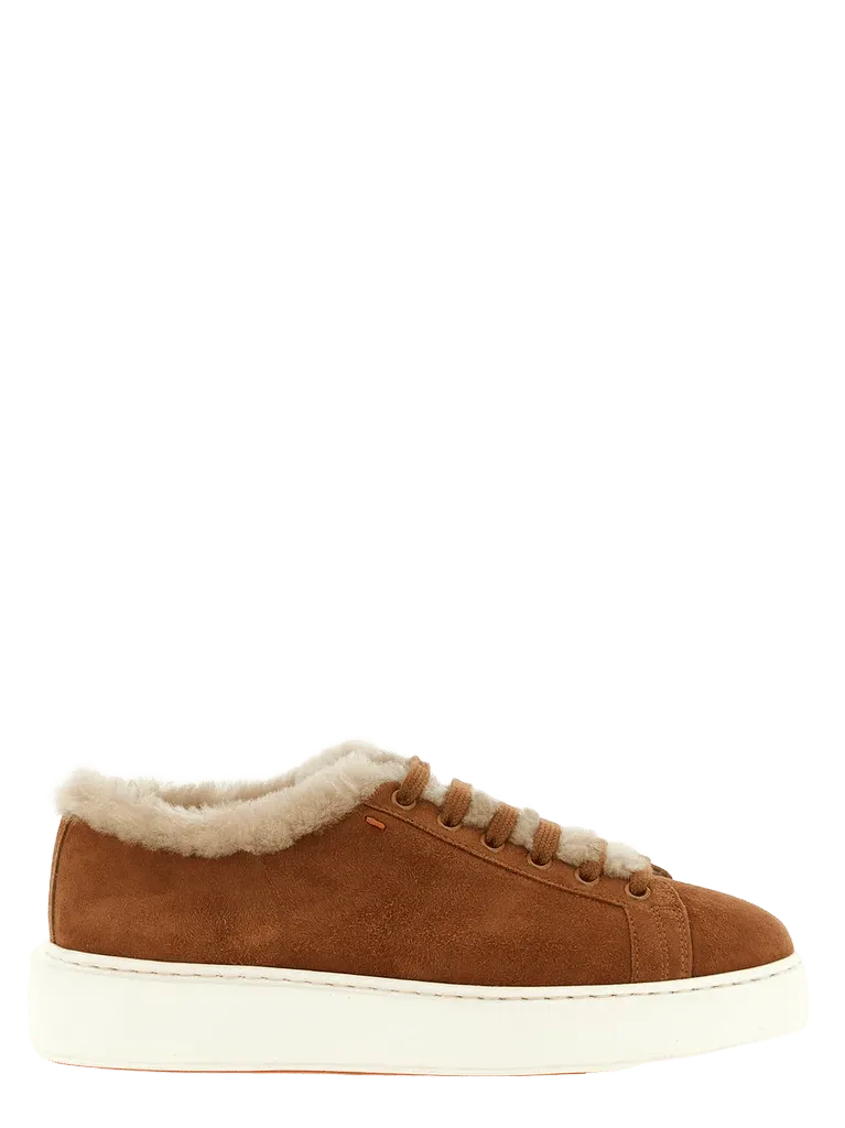Santoni Sneaker — Brown