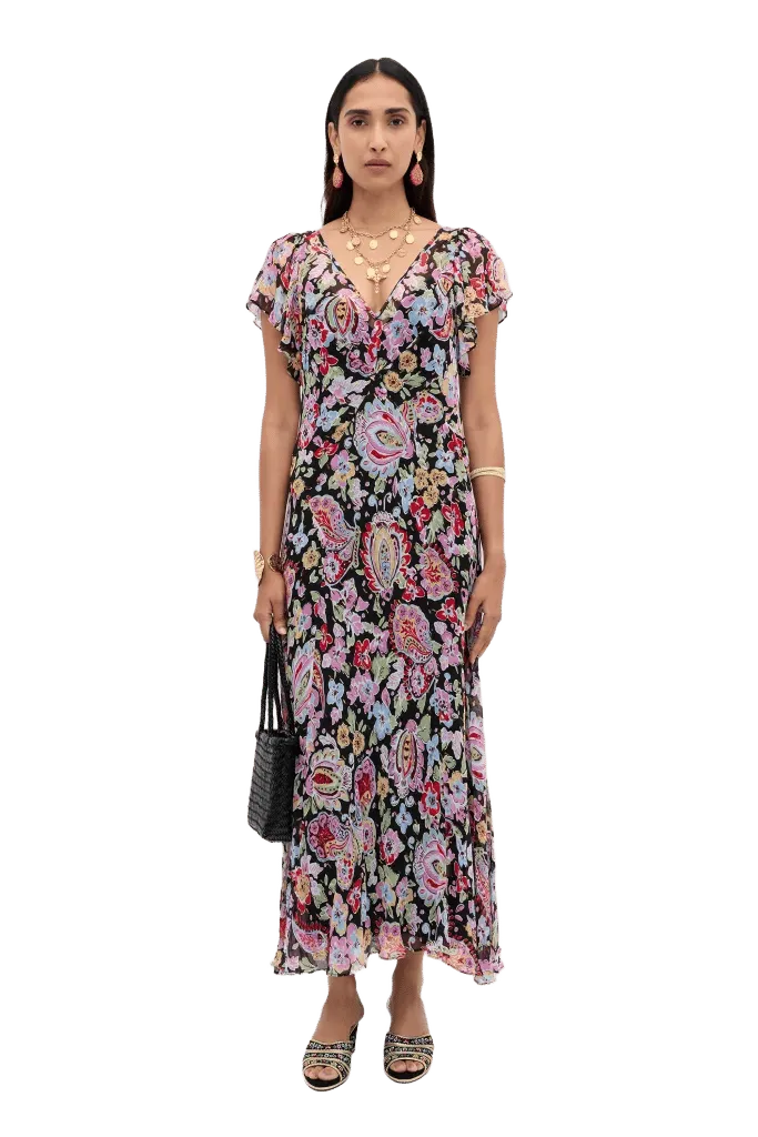 Bexley Lurex Midi Dress