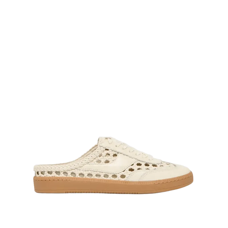Notice Slide Woven Sneakers Off White Woven Stella