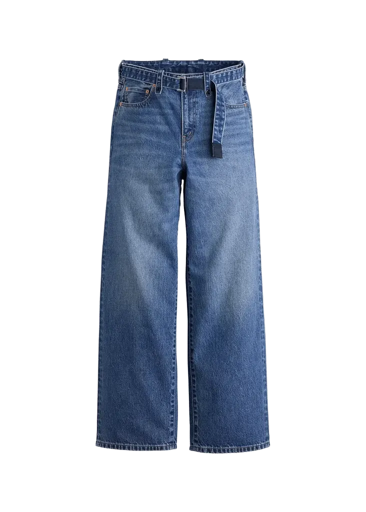 x Levi’s Unisex Wide-Leg Belted Jeans