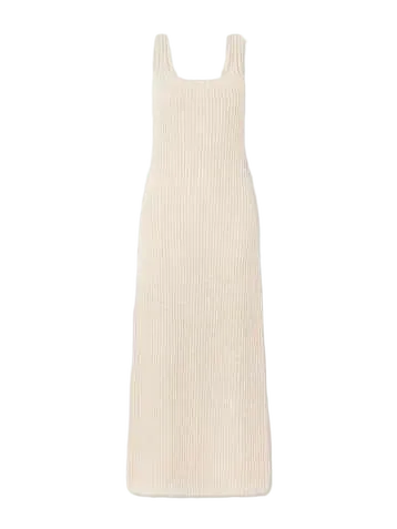 Lex crocheted silk and cotton-blend midi dress