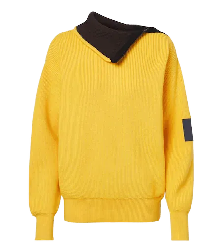 Double L wool-blend sweater