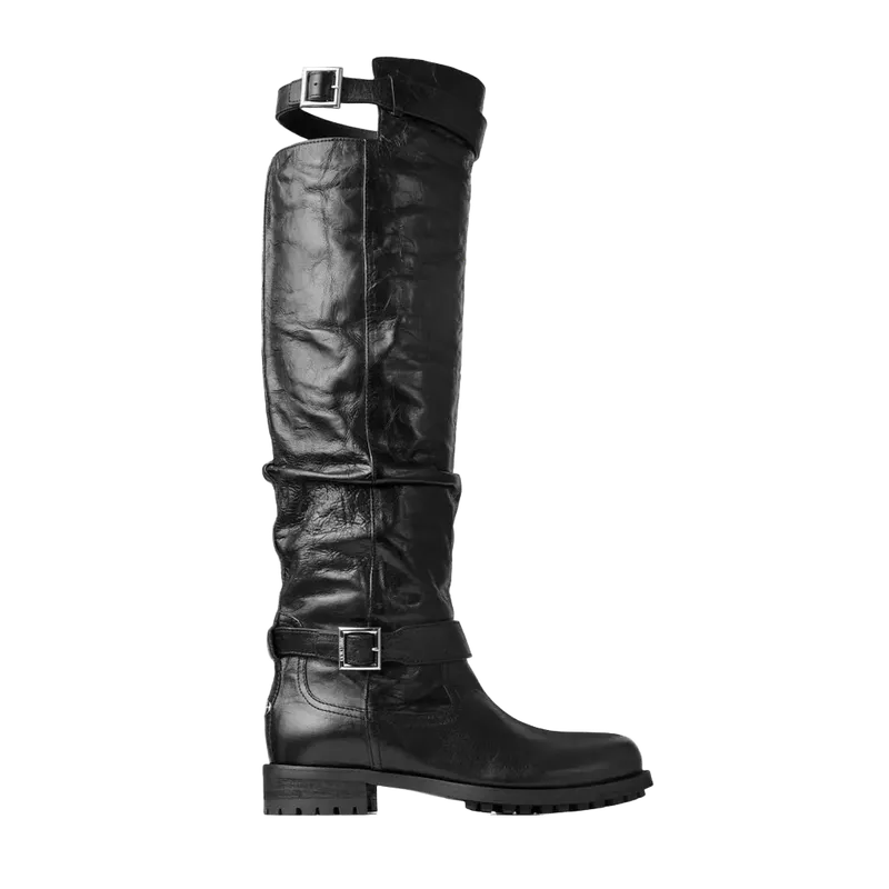 Biker Knee Boot