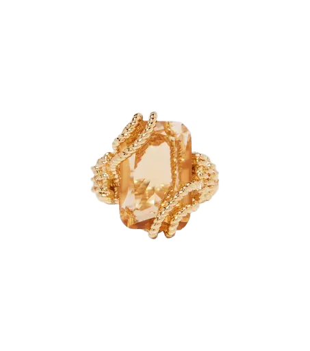 Bloom embellished ring