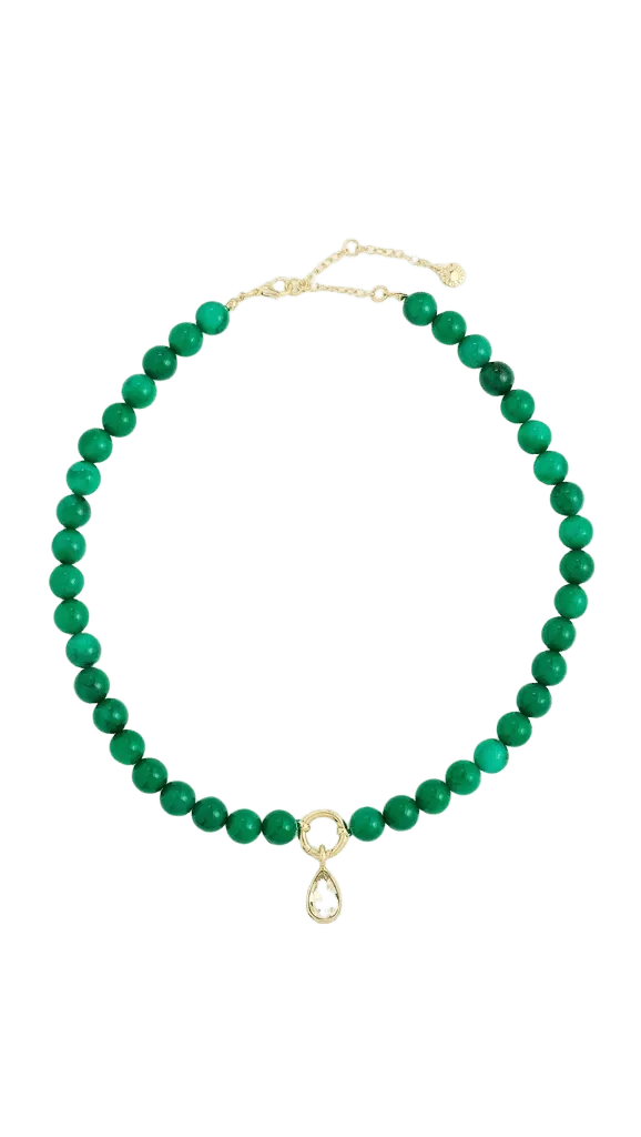 Janette Beaded Ring Necklace