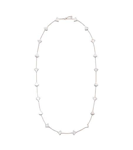 Diva's Dream 18kt rose gold necklace with mother-of-pearl