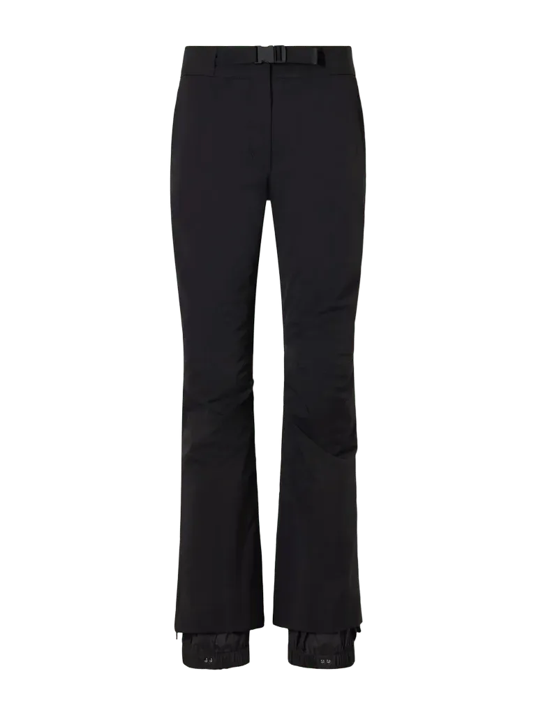 Stretch-shell straight-leg ski pants