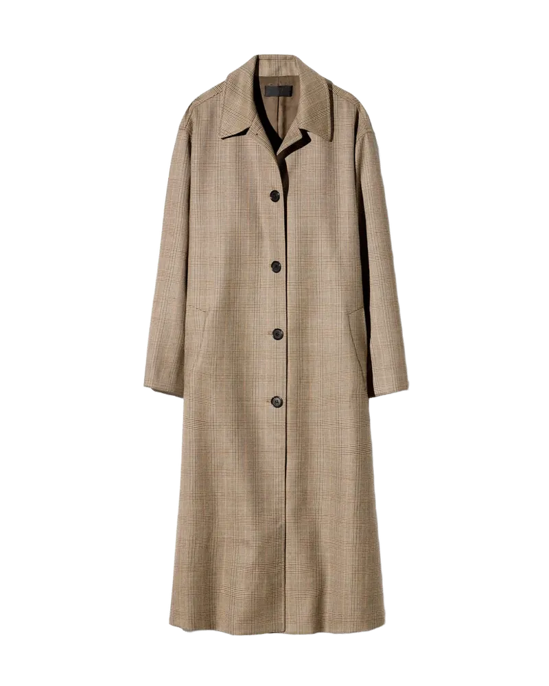 ADRIEN LONG WOOL DUSTER COAT
