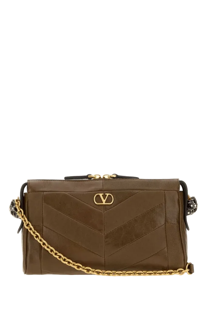Valentino Garavani Shoulder Shoulder Bag — Brown