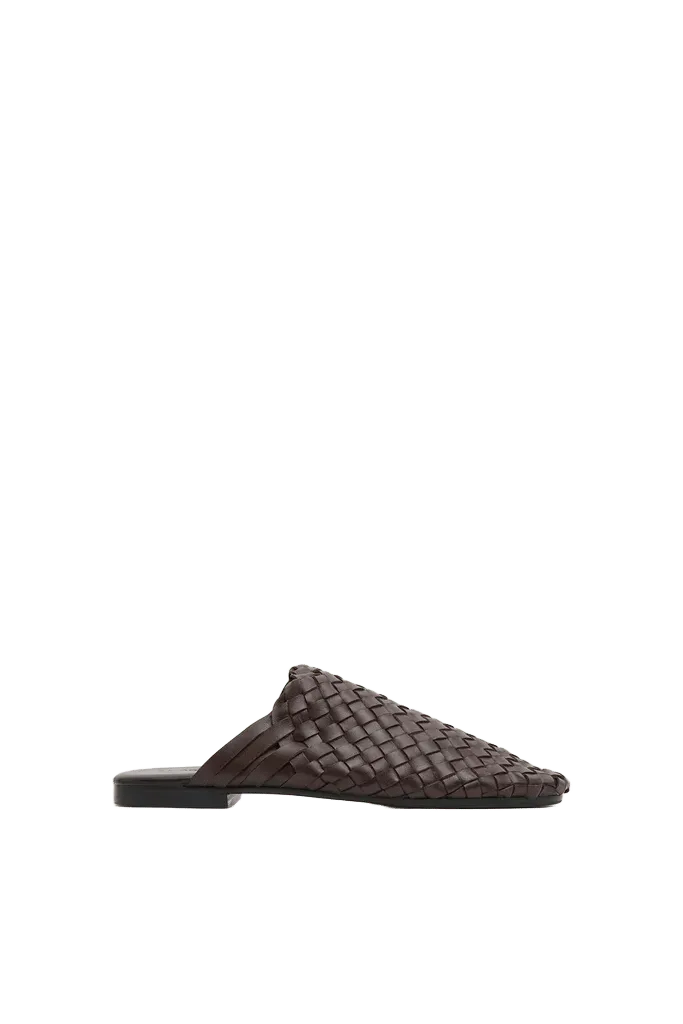 Bunto Woven Loafer - Chocolate