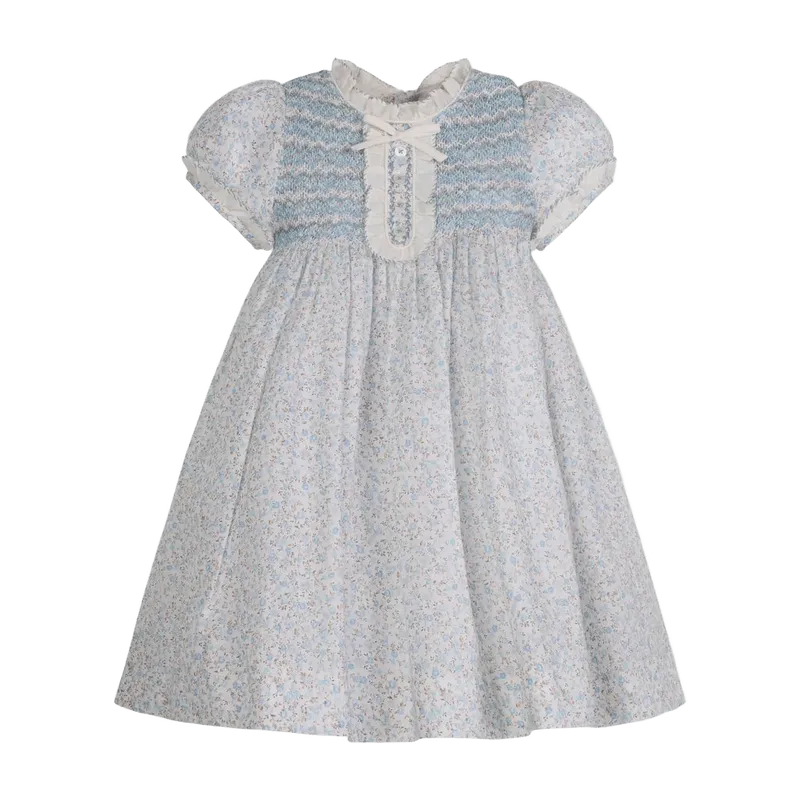 Clotilde Dress in Blue