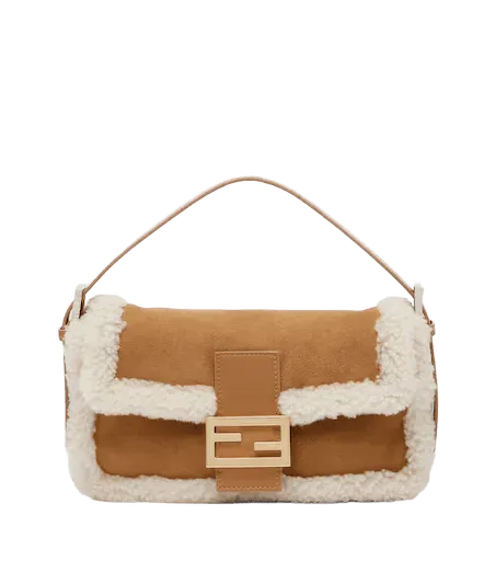 Baguette 26424 Small suede shoulder bag