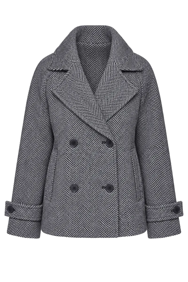 Relaxed Fit Peacoat