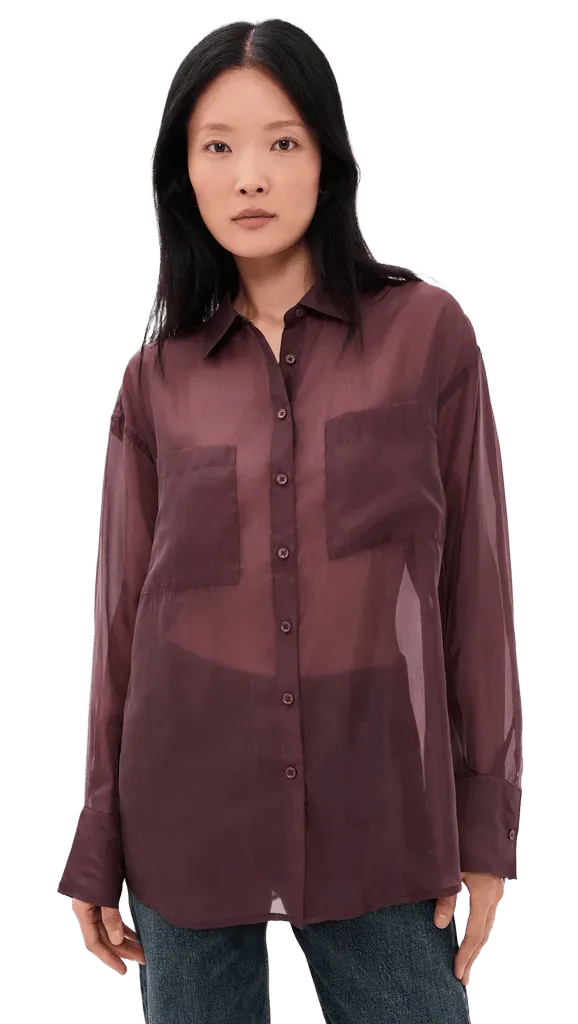The Organza Boyfriend Shirt